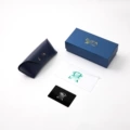 Dt blue sunglasses case