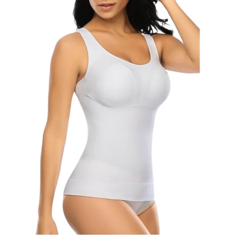 Medias de ropa interior transfronterizas europeas y americanas sin hilos de las mujeres de largo cuerpo sin costuras que forma el chaleco más el cuerpo del tamaño que forma la ropa interior