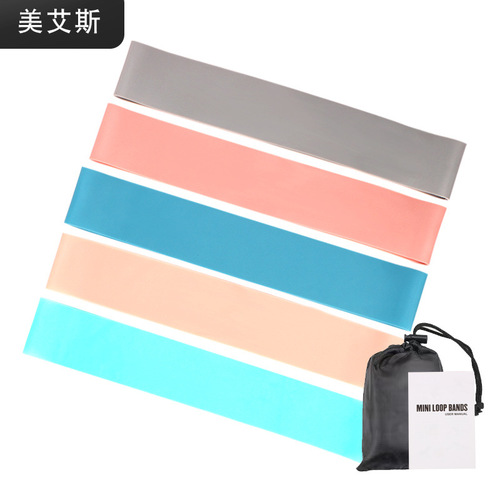 TPE resistance band, fitness resistance ring, glute resistance ring, cross-border elastic band, resistance sheet, elastic ring