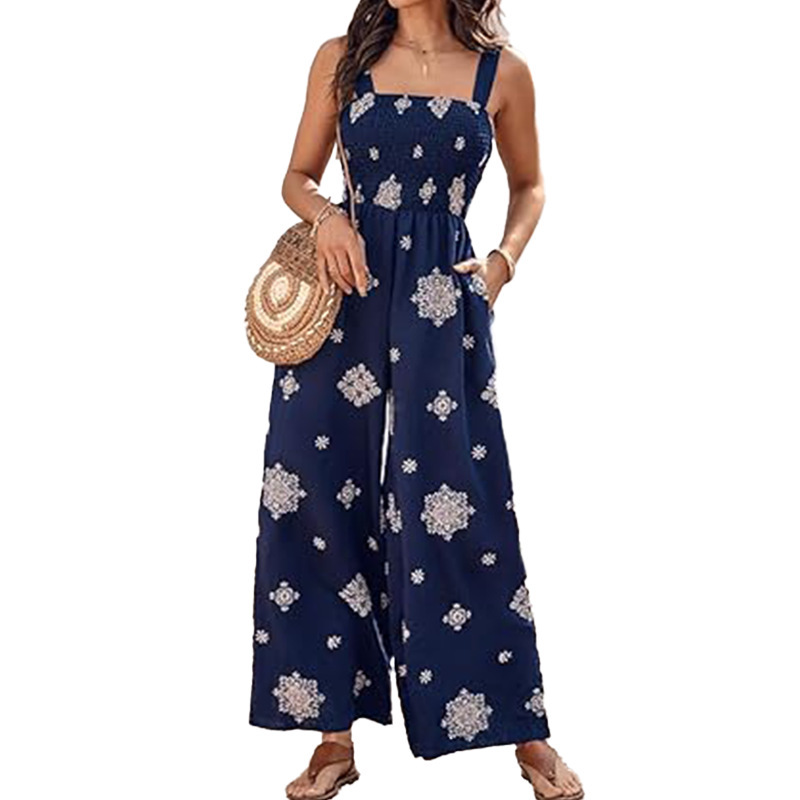 2026 primavera nuevo comercio exterior transfronterizo de Europa y Estados Unidos ropa de mujer delgada elegante ocio impresión de camisetas de piernas anchas