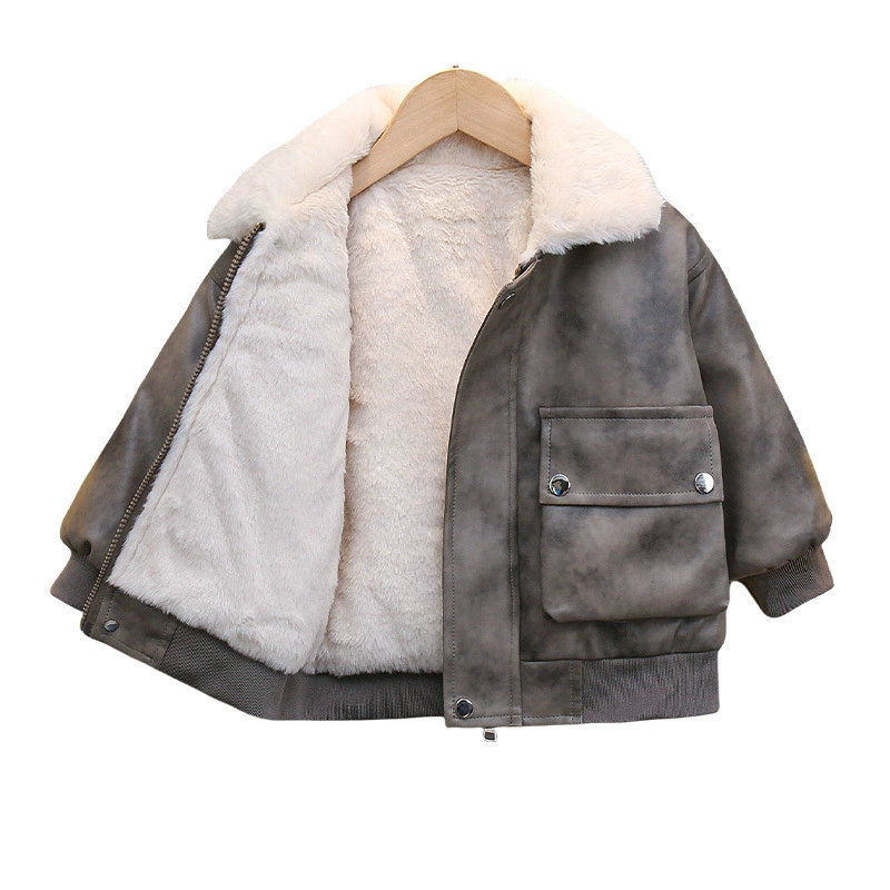 Детский утепляющий пуховик для мальчиков