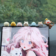 汽车摆件可爱创意小猴子玩偶公仔车载车内车上中控台屏幕装饰用品