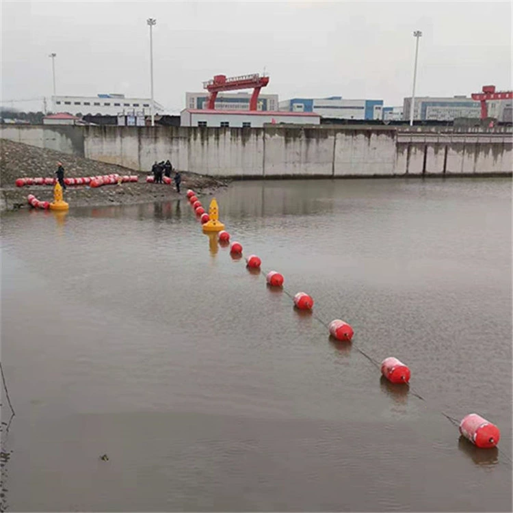 Waterway Pe float inland water warning positioning navigation beacon float fire training dragon boat race plastic float ball