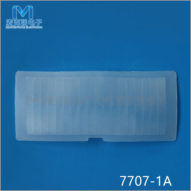 91.4*39.4mm长方形菲涅尔透镜7707-1A 感应距离16m 感应角度180度