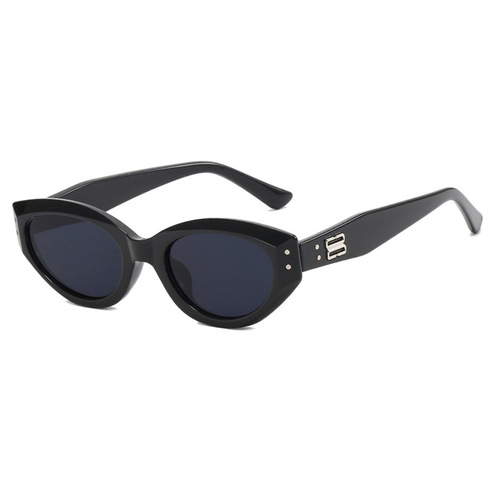 Mi Nail Irregular Sunglasses  New Sunglasses Xiaohongshu Women's Sunglasses Anti-UV Sunscreen