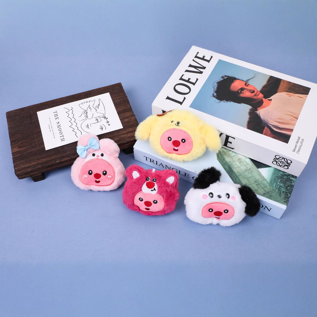New Loopy Ruby Plush Toy Keychain, Cute Beaver Doll, Grabber Machine, Wedding Toy Wholesale