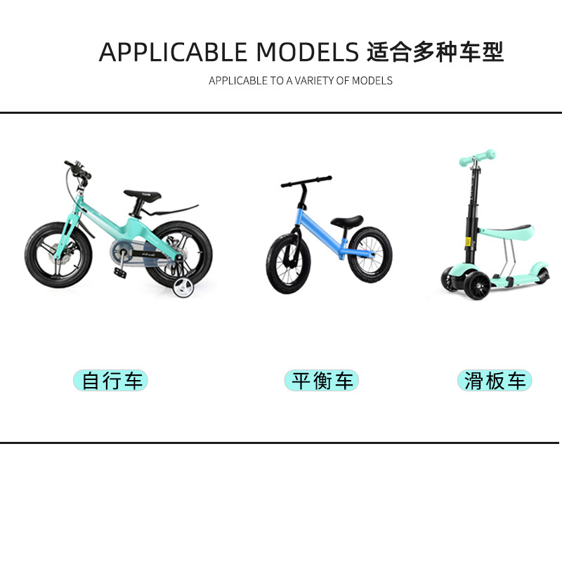 Cubierta de la manija de la bicicleta para niños cubierta de la manija del coche del equilibrio de los muchachos scooter de las niñas Universal cubierta de la manija de goma suave para niños