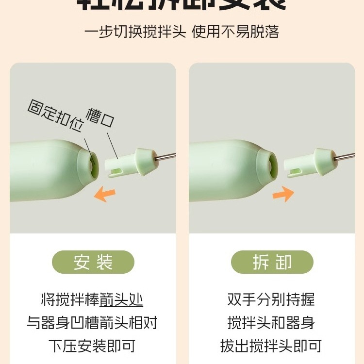 搅拌器电动奶泡器奶泡搅拌棒奶泡打发器牛奶打泡器咖啡打奶器|undefined
