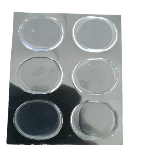 Feet grinding, foot grinding, foot clamping, small round silicone stickers for grinding feet, 6 pieces per board, random stickers