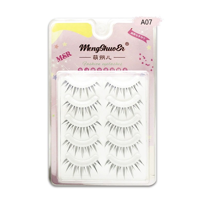 Little evil dense desire to fake eyelashes, прозрачные стержни, вся природная имитация женской группы новичок к cos Барби