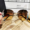 Sunglasses, anti-radiation sun protection cream, internet celebrity, UF-protection, fitted, 2020 years, new collection, Korean style