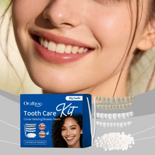 ORALHOE假牙修饰套装 自然贴合舒适佩戴提升美笑容美观度牙齿护理