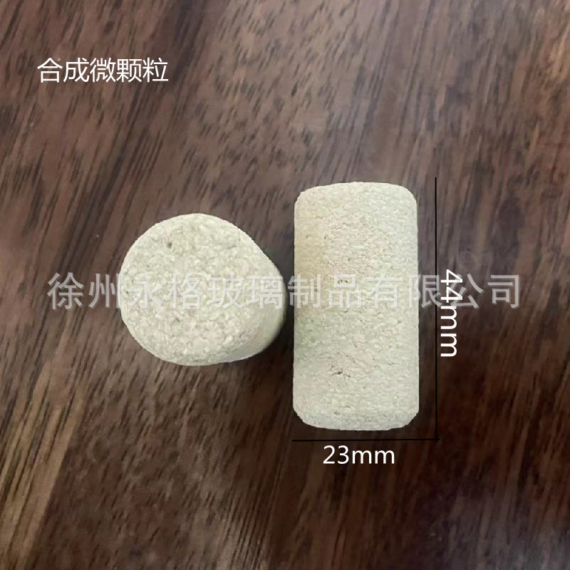 En stock al por mayor vino tinto corcho polímero corcho roble enchufe tipo T tapón sintético cubierta de cristal en stock sellado