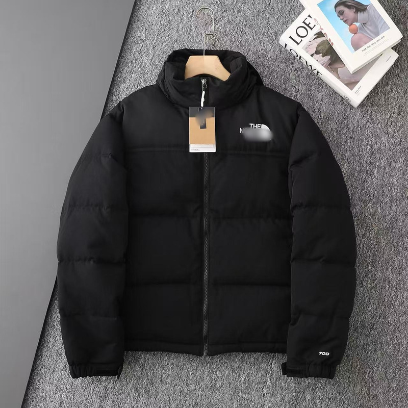 Pure Original Classic North Face 1996 down Jacket Pure Color Warm and Waterproof 700 Puff Couple Men and Women Same Style White Duck down