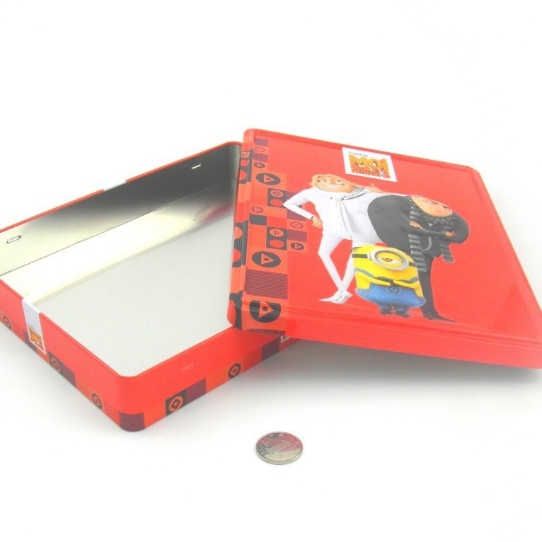 创意个性铁盒 礼品长方形马口铁盒子 收纳储物铁盒