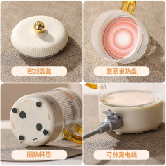 全自動養生壺迷你煮茶器辦公室燒水壺一體式玻璃壺多功能電燉杯