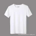 Solid Short Sleeve Crew Neck White