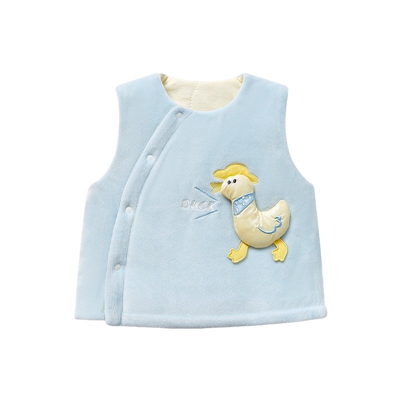 Chaleco de bebé otoño y invierno, chaleco de algodón para niños, chaleco de invierno para niños, chaleco de hombro caliente para bebés
