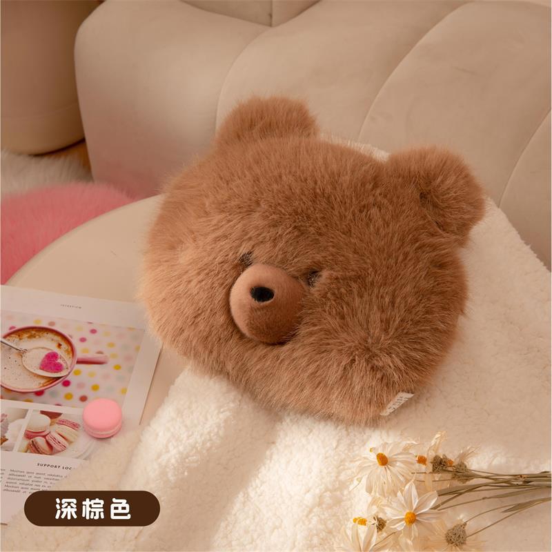 긴 머리 곰 머리 + 업그레이드된 국가 표준 라이너 + 다크 브라운