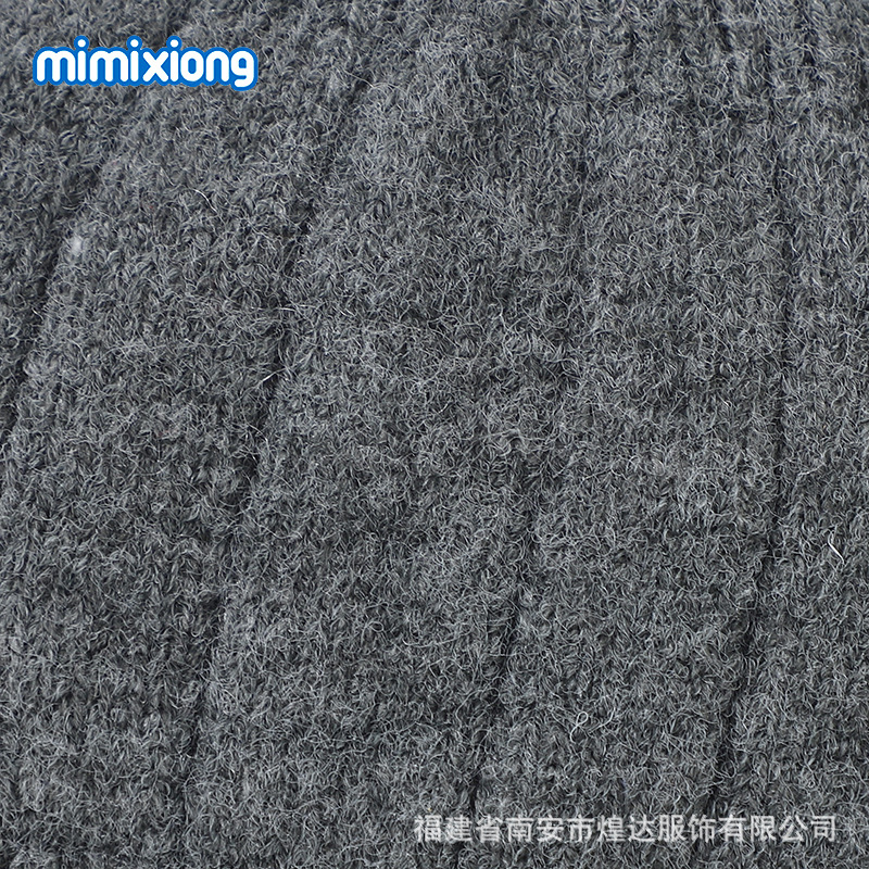 ins热卖秋冬款纯色婴儿针织帽