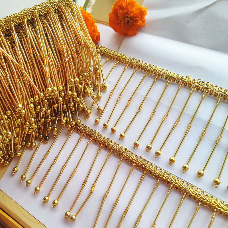 Long bead tube electroplating foam beads hanging beads tassel lace curtain hanging beads Golden Silver long tube lampshade flow beaded lace Long bead tube electroplating foam beads hanging beads tassel lace curtain hanging beads Golden Silver long tube lampshade flow beaded lace