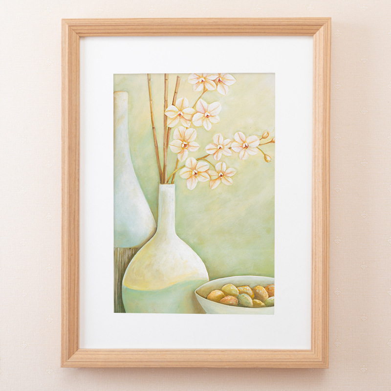 Solid Wood photo frame wall A4 4K 8K 16 inch 24 36 inch large size frame mounted decorative picture frame