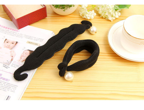 Korean pearl hairpin hair accessories, Japanese and Korean jewelry bud head, ball head, sponge princess hairpin hair tool