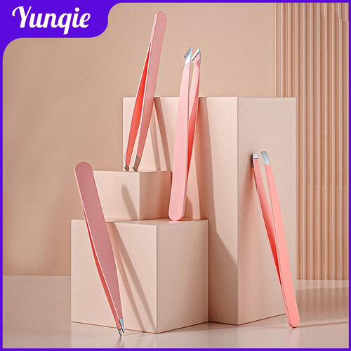 Stainless steel brow comb flat mouth brow comb eyebrow tweezers beard hair removal tweezers hair removal tweezer hair removal comb