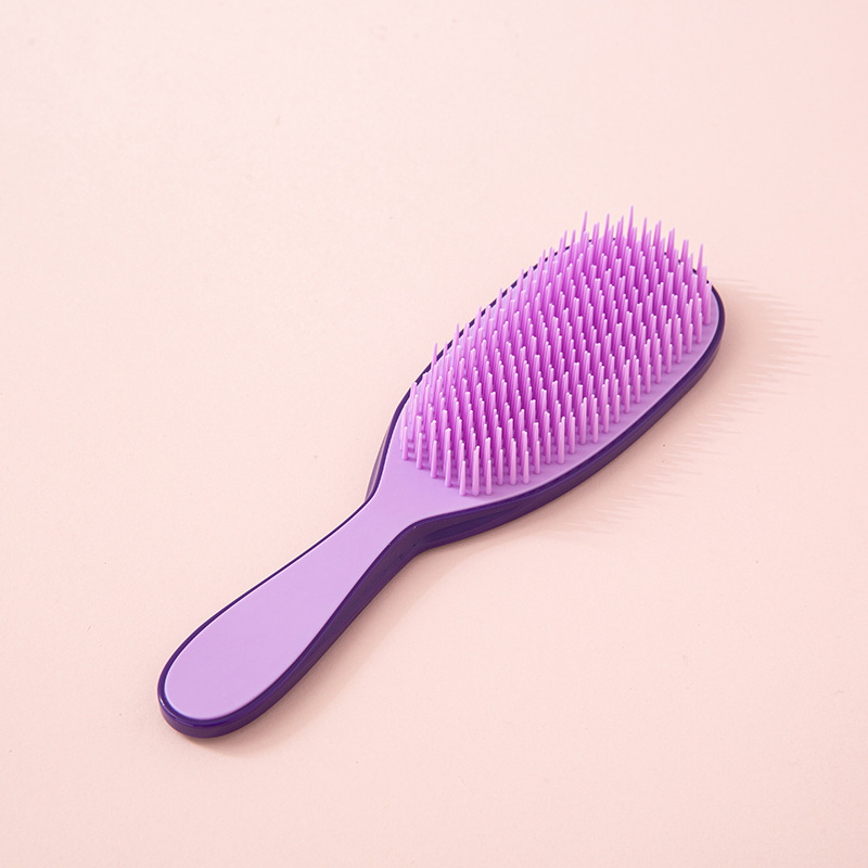 Mango largo costilla peine celebridad de Internet mismo estilo no anudado mullido masaje peine hogar costilla peine peluquería peine del pelo al por mayor