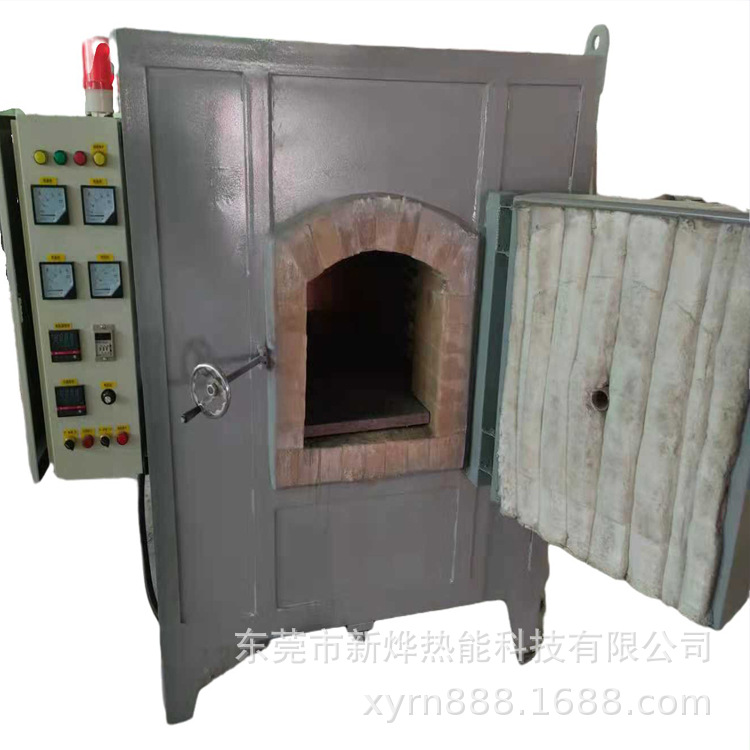 高温箱式电烤炉 650度箱式回火炉 铝模钢模烧结炉 新烨热能产烘炉