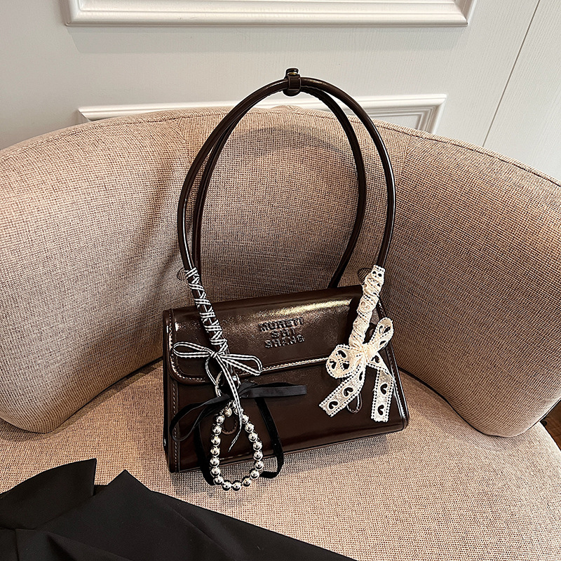Bolso de mujer invierno 2025 nuevo estilo simple bolso coreano nicho de diseño bolso de hombro de viaje bolso de brazo para mujeres image 7