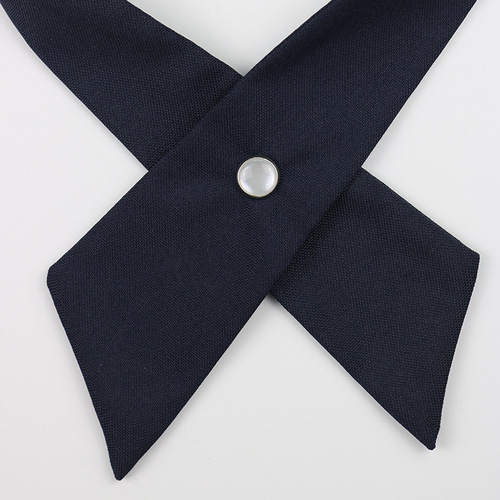 Student JK small bow tie uniform dress shirt skirt accessories British style cross butterfly bow tie