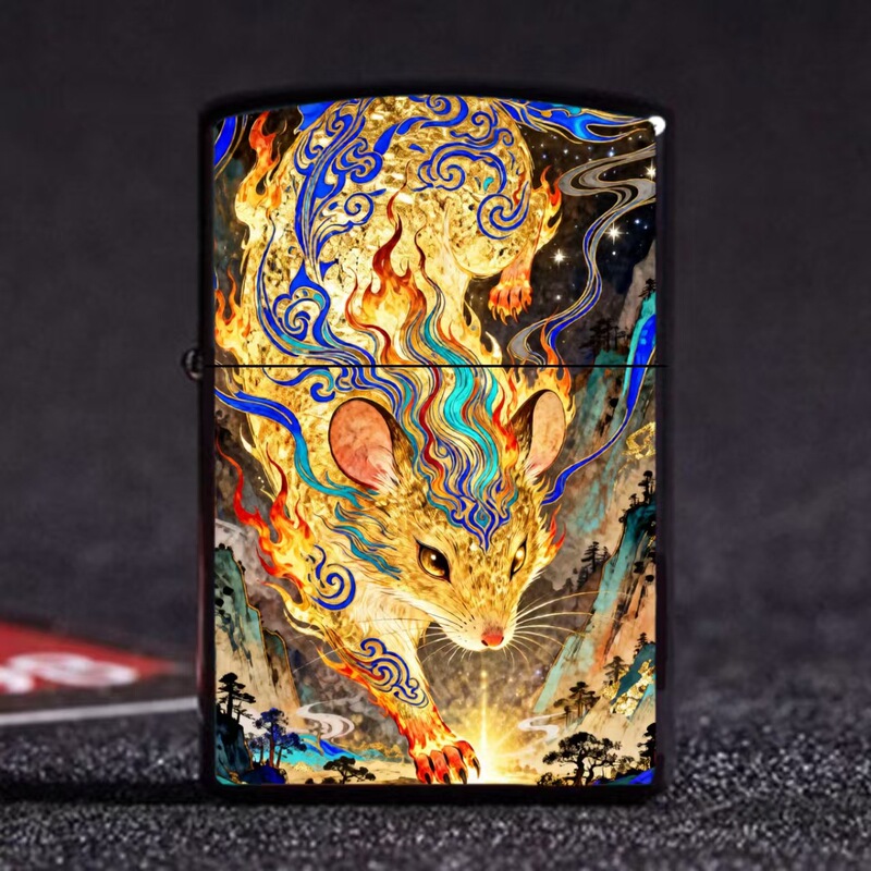 2026 Twelve Zodiac Metal Windproof Kerosene Lighter Creative New Year Gift for Men and Women Cross-Border Lighter 2026 Twelve Zodiac Metal Windproof Kerosene Lighter Creative New Year Gift for Men and Women Cross-Border Lighter