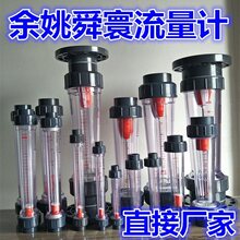余姚流量计LZS-65法兰浮子流量计液体塑料管道转子流量计插管PVC