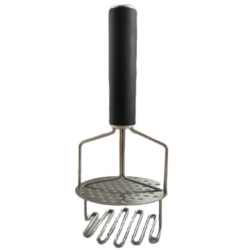 New Double Layer Stainless Steel Potato Masher Fruit Potato Potato Slicer and Masher Wholesale