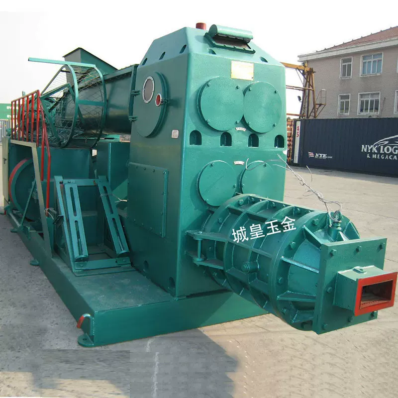 厂家供应大型砖瓦机械设备 砖厂配套设备 JKB50/50双级真空制砖机