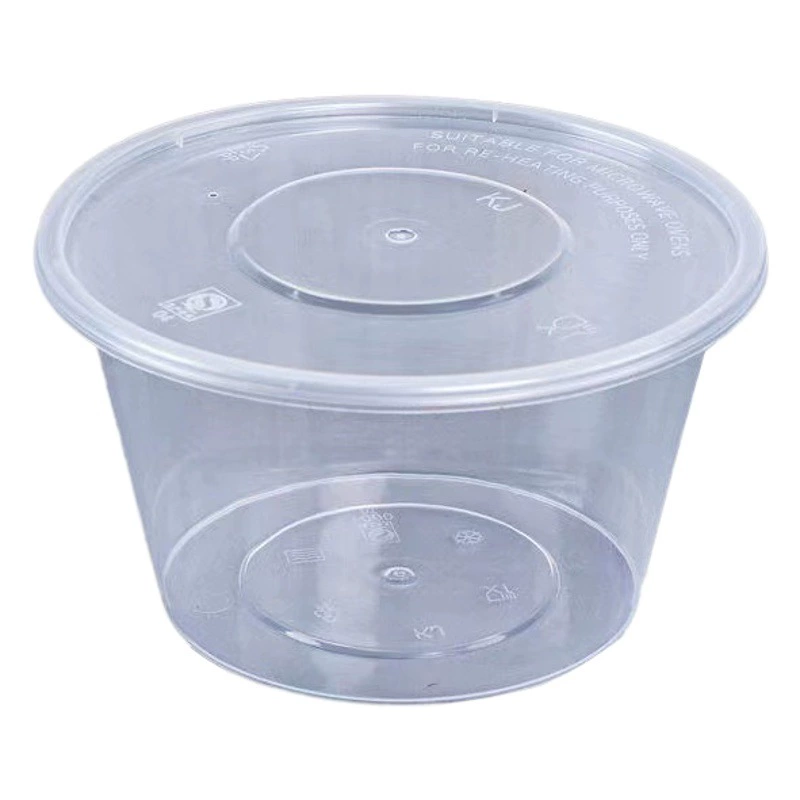 Одноразовые ланч-боксы пластиковые рисовые ланч-боксы на вынос прозрачные упаковочные коробки для супа