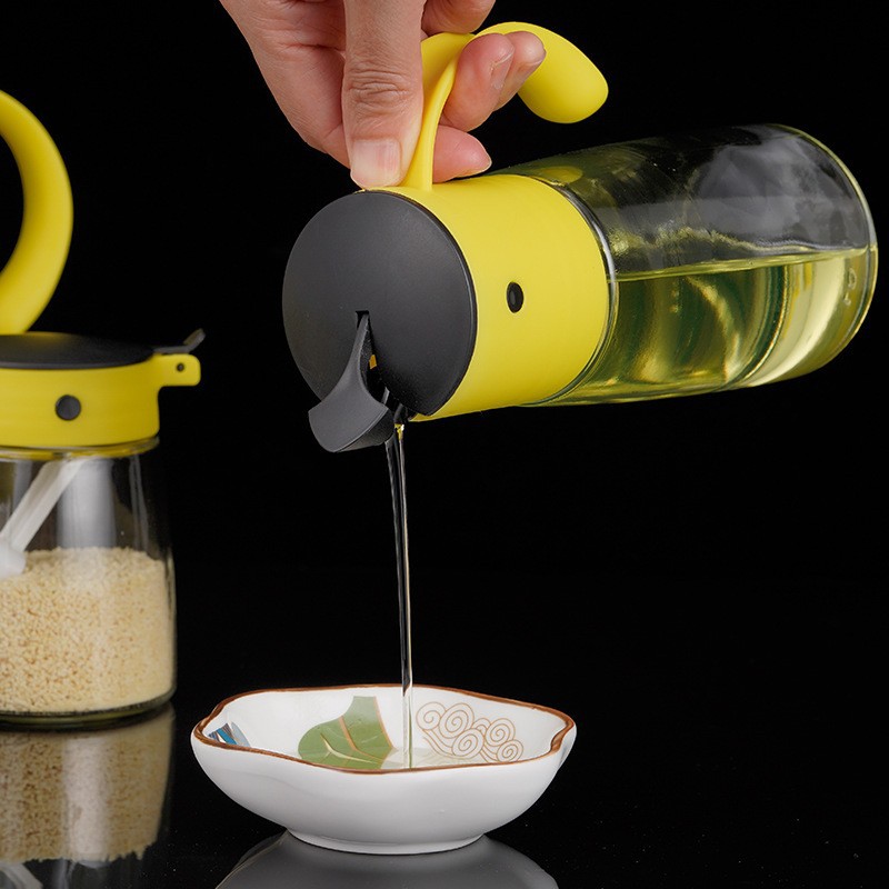 Vidrio tarro condimento hogar cocina engrasador en stock traje de negocios Festival diario regalo al por mayor regalo condimento