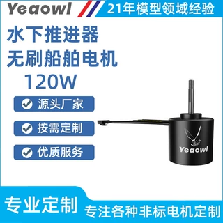 无刷大功率船模电机水下清洁机器人塑胶玩具船水翼造浪器定制马达