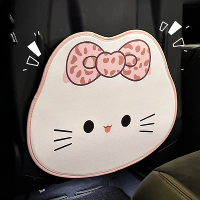 Chair back anti-kick pad, Car seat back protector, cartoon