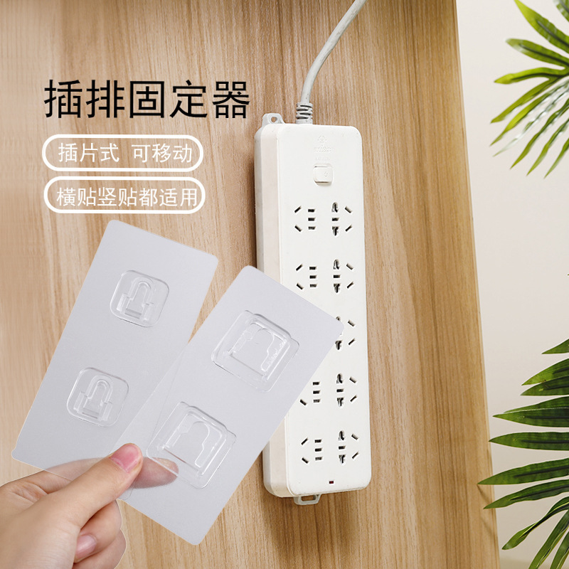 Gancho gancho adhesivo súper al por mayor transparente sin costuras potente ventosa de cocina baño doméstico de plástico fila gancho para ropa