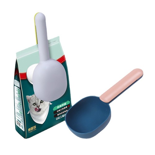 Pet supplies cross-border direct supply Amazon food dispenser dog and cat food scoop cat food spoon