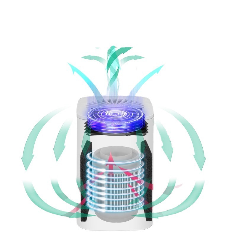 Purificador de aire portátil de escritorio de oficina en casa dormitorio de estudiantes anti-humo de segunda mano Purificación de formaldehído transfronteriza