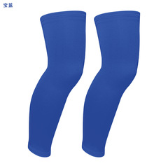 Cycling leg guards summer UV protection sports knee pads quick-drying anti-slip outdoor fishing children's sun protection ice silk leg covers