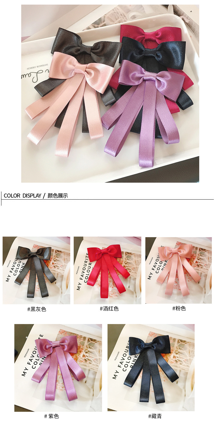 Korean Fashion Bow Tie Hairpin display picture 1