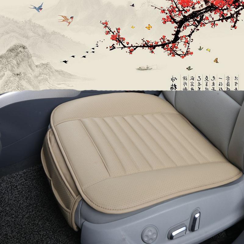Cushion Single Piece – Universal Seat cushion, seat cover - three-piece-set-without-bamboo-charcoal-orange