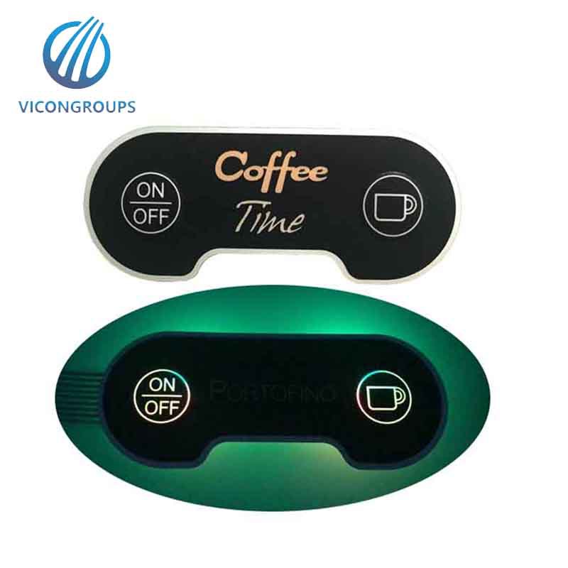 发光柔性线路板薄膜开关 发光薄膜面板 PET银浆线路 薄膜开关LED