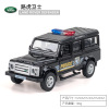 Realistic police car, toy, alloy car, car model with accessories, American style