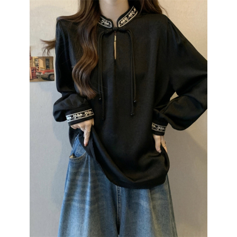 Spring base body-friendly elegant shirt