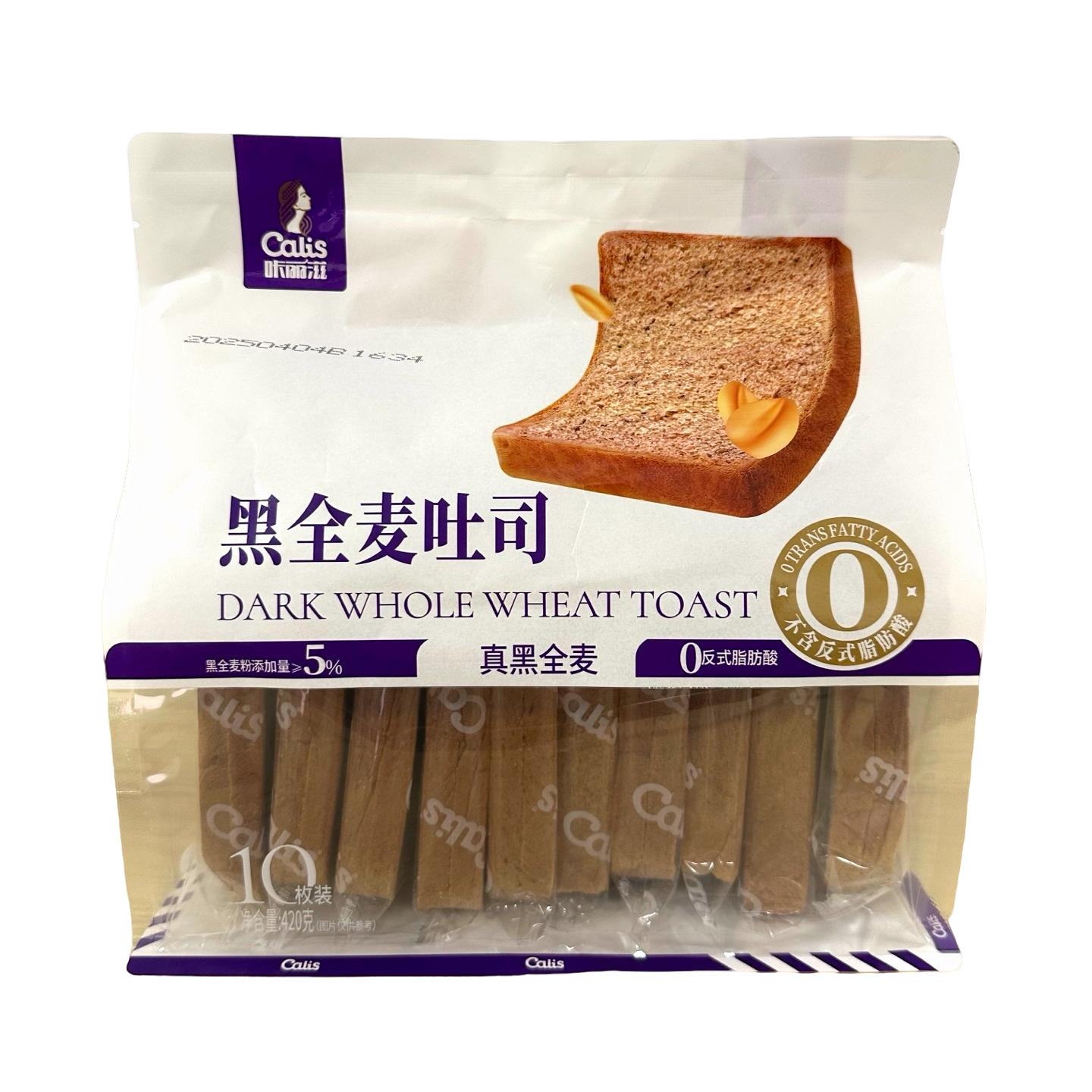 칼리지 블랙 통밀 토스트 420g